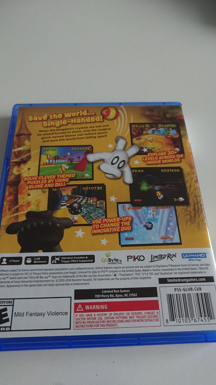 Spiele: Glover PS5 – Gebraucht aus Au SG von Mar_69jz 1