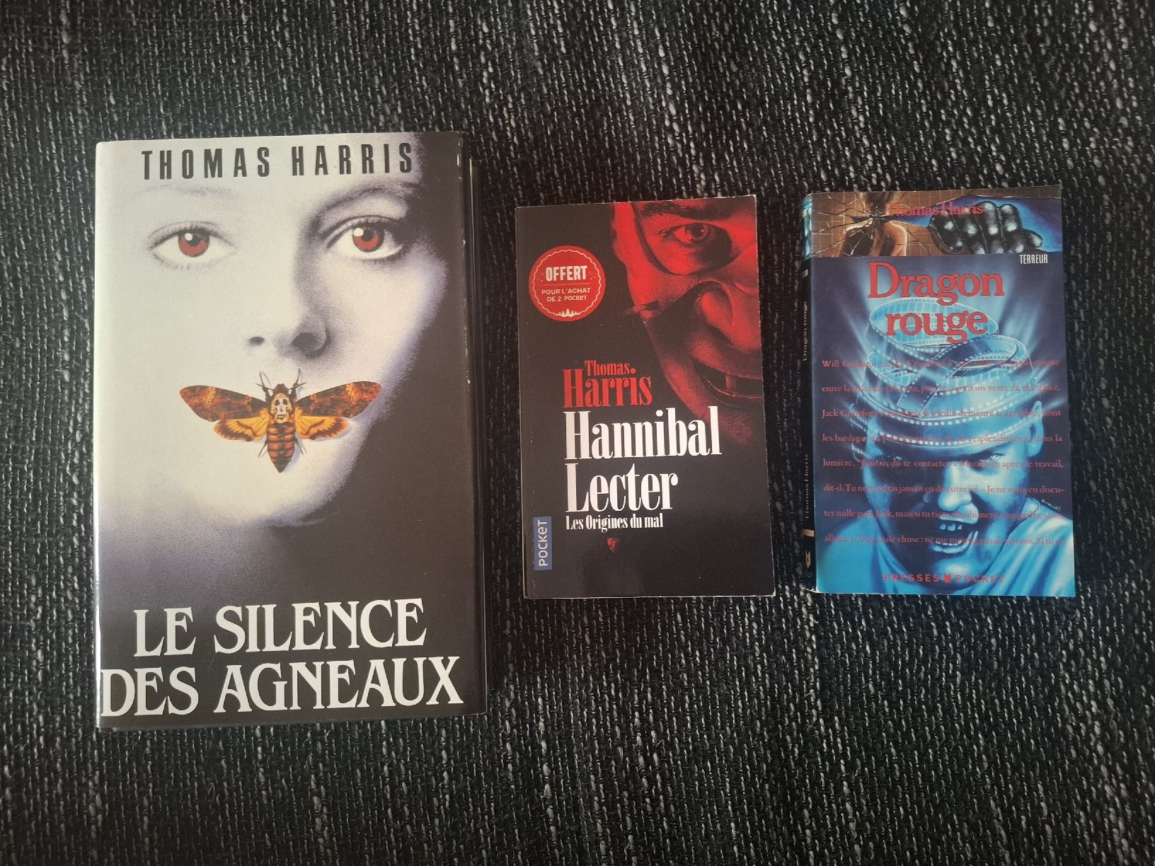 Bücher: Trilogie Hannibal Lecter de Thomas Harris – Gebraucht aus Morges von G33K43V3R