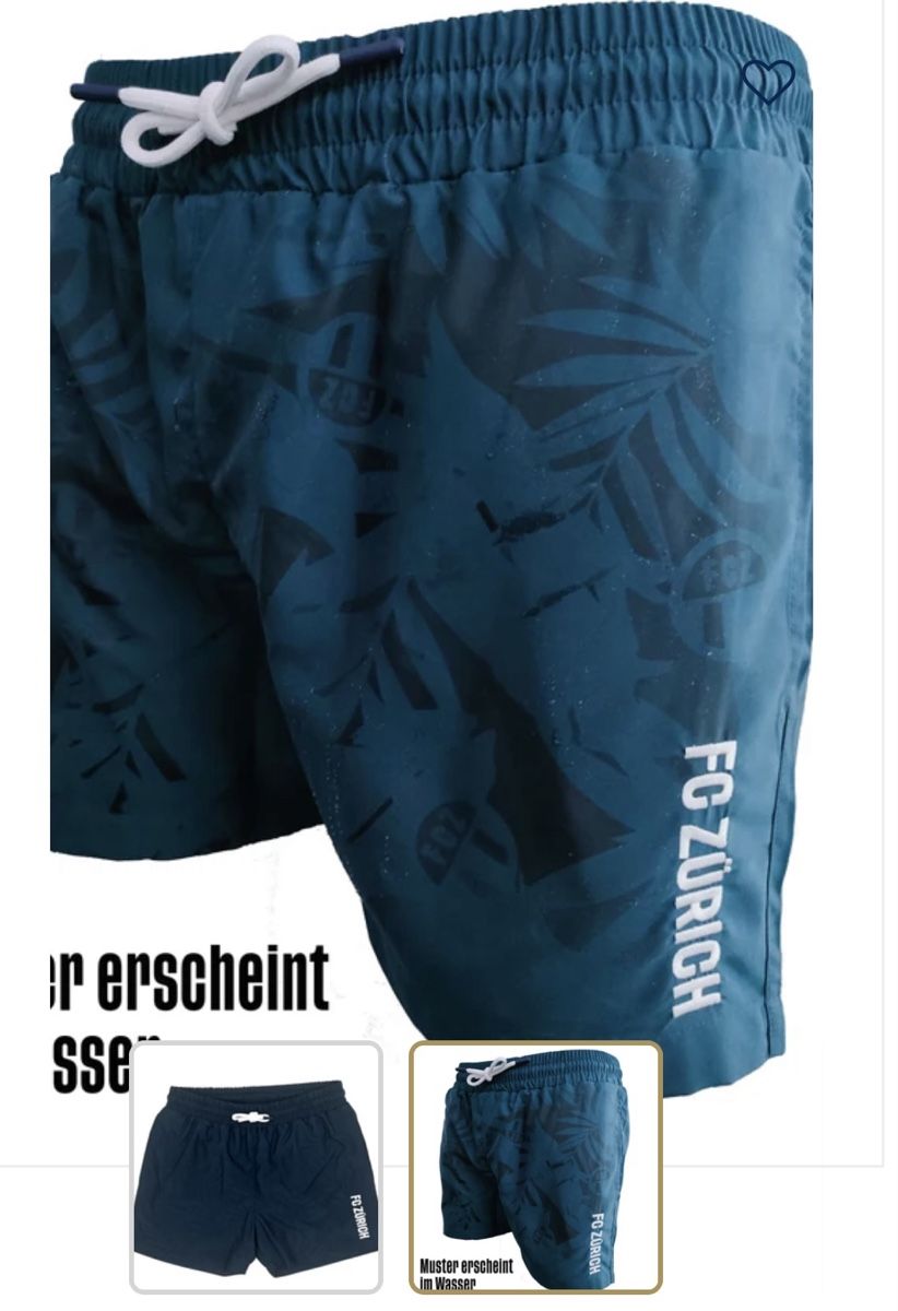 Costumi da bagno: FC Zürich Badehose Doppelpack Gr.134/140 – Usato da Affoltern am Albis venduto da Vsyra 3