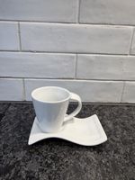8er Set Espressotassen mit Untertassen