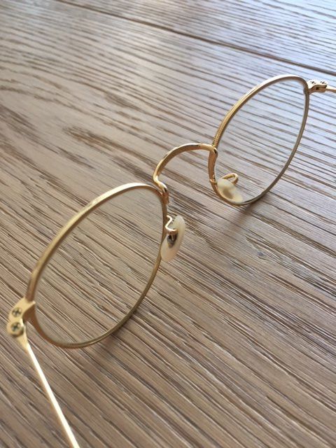 Ray-Ban Occhiali & Lenti: Brillengestell_Ray Ban_Gold – Usato da Schindellegi venduto da cocooning1 2