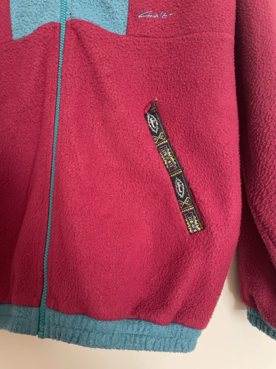 Giacche: Vintage Pullover / Jacke aus Fleece – Usato da Winterthur venduto da Tendra 2