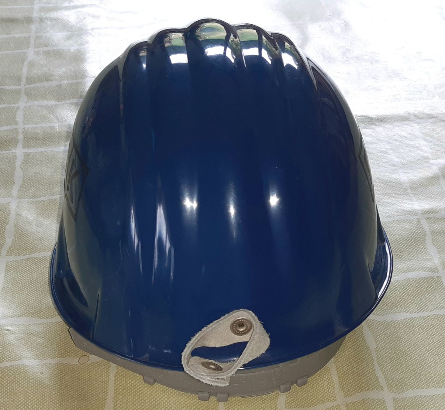 Caschi: Blauer Helm, Kunststoff, Original-Kumpelhelm DSK – Nuovo (secondo la descrizione) da Lausanne venduto da jag_sj6f 1