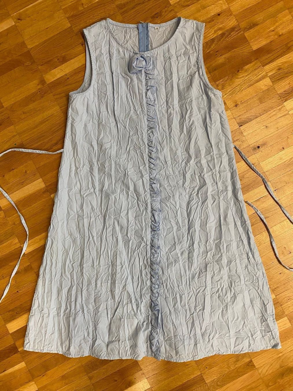 Kleider & Röcke: Kleid Mädchen Gr.140 hellblau – Gebraucht aus Kastanienbaum von Muenchnerkindl1