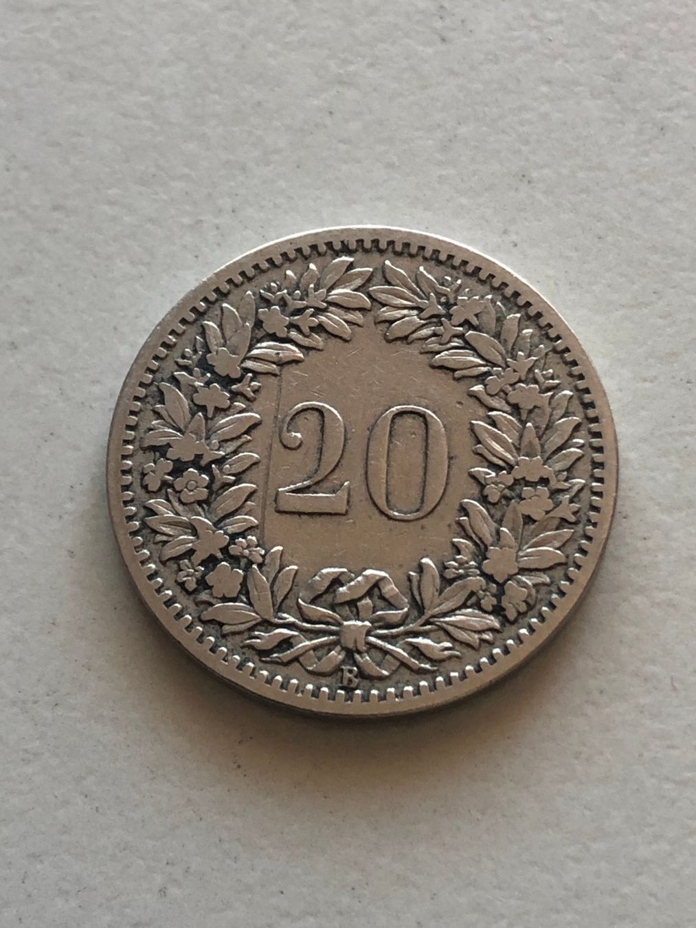 Tutti le monete: 20 Rp. 1887 – Usato da Schötz venduto da Odpa 1