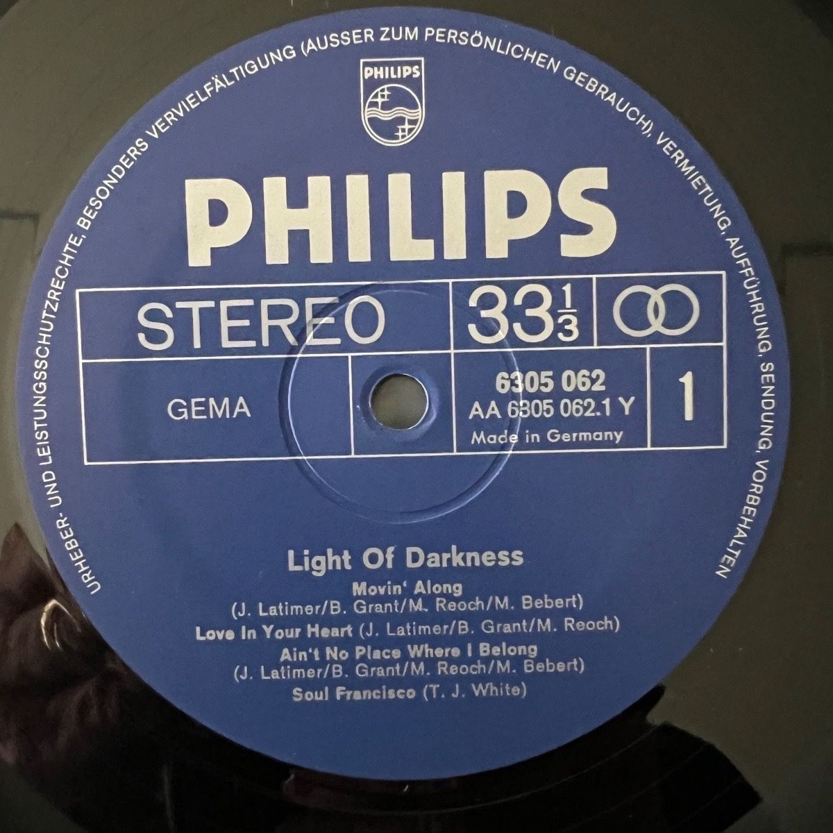 Schallplatten: Light Of Darkness - Same / 1. D-Press. 1971 - TOP – Gebraucht aus Gais von soundcave57 2