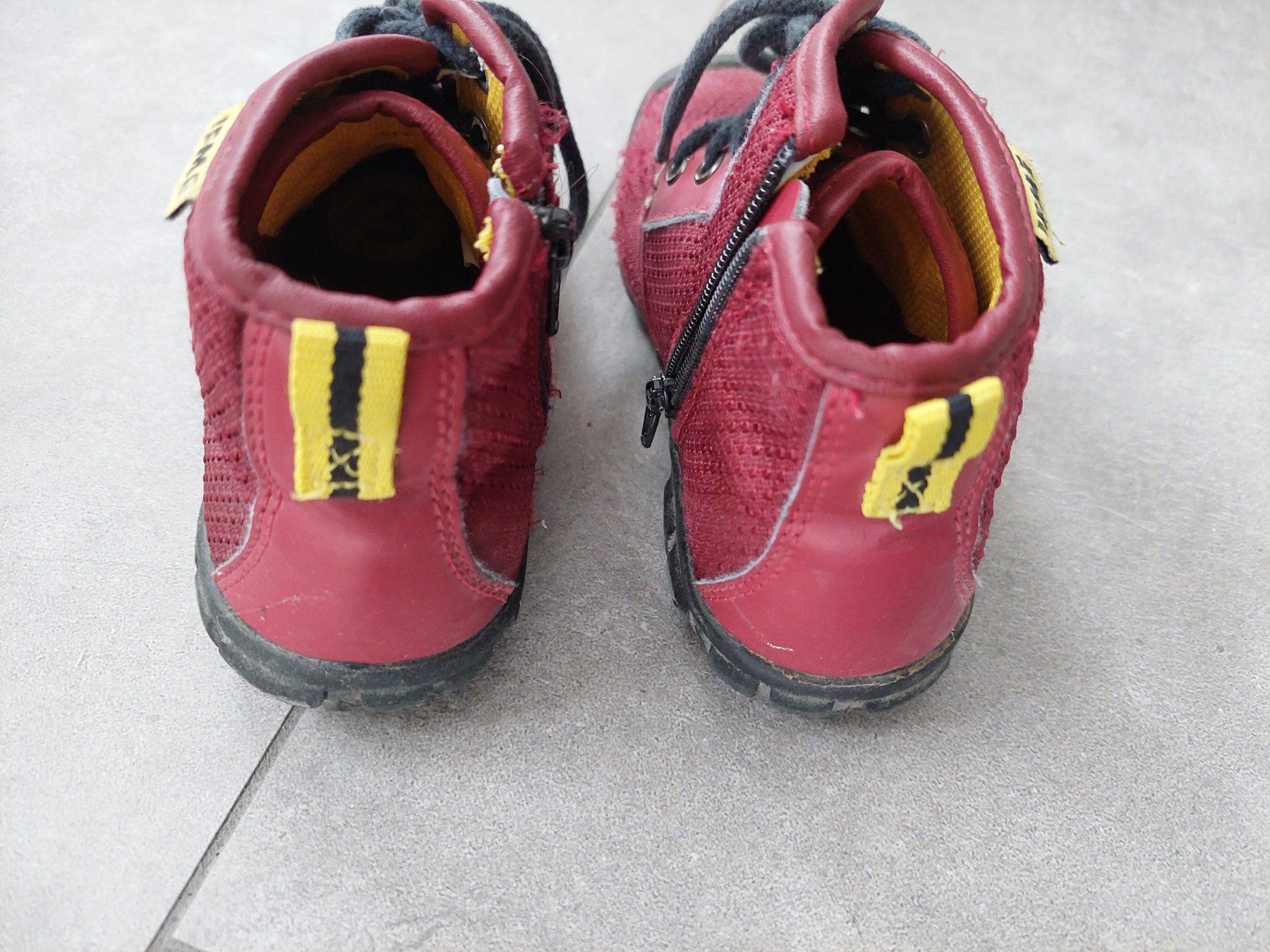 Scarpe per ragazze: Schuhe/ Stoffschuhe hoch 18cm ca. Gr. 29 – Usato da Wiesendangen venduto da troawus 4