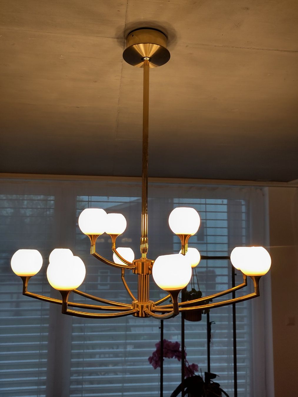 Lampadari & plafoniere: Design Deckenleuchte vom B+M, Messing – Usato da Schmitten FR venduto da Dennu