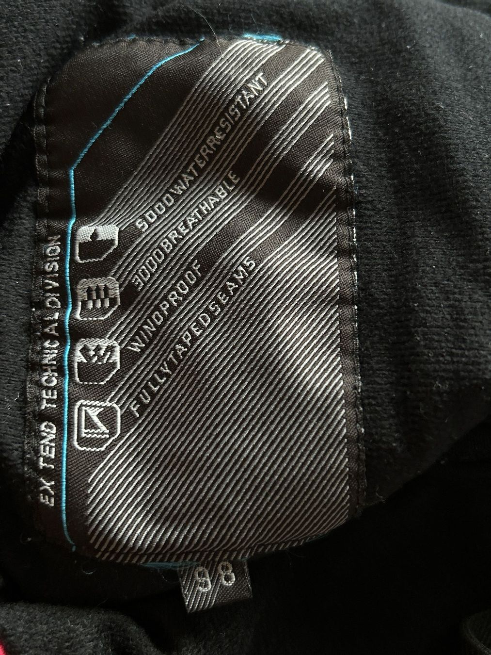 Pantaloni: Skihosen hellrot EX TEND TECHNIC AL DIVISION Gr. 98 – Usato da Brunnen venduto da Nala2929 5