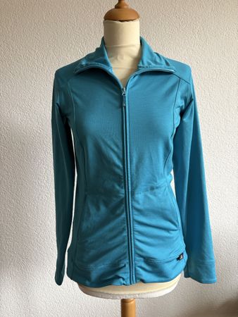 Veste de sport turquoise