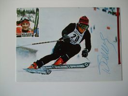 PETER POPANGELOV (BUL) SKISTAR AUTOGRAMMKARTE