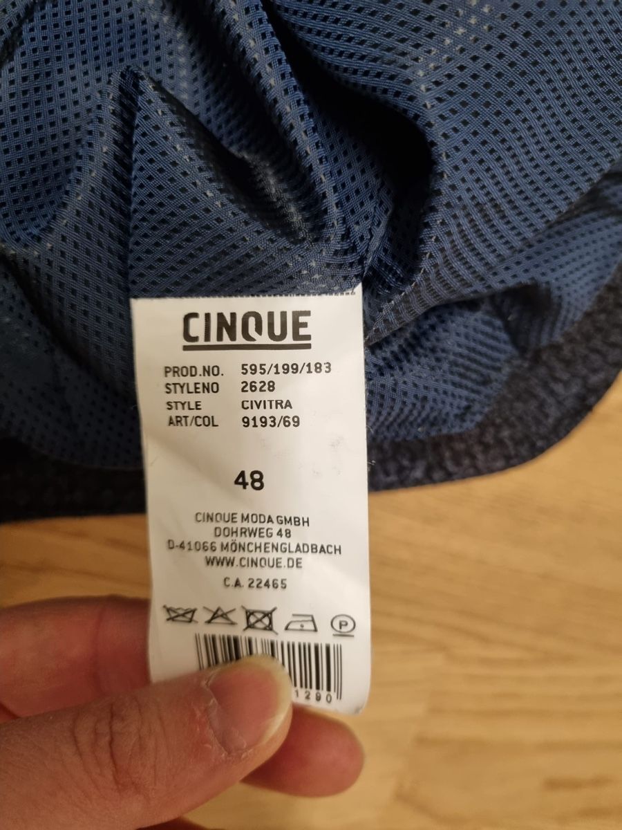 Cinque Gilet & Giacche: Cinque Herren Weste, Grösse 48 – Nuovo (secondo la descrizione) da Kollbrunn venduto da Frma18 4