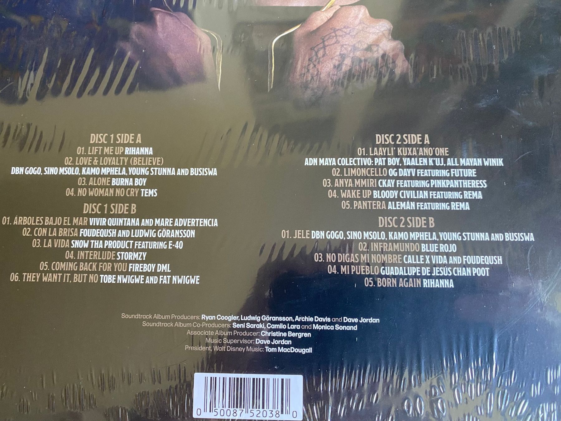 Dischi in vinile: Black Panther: Wakanda Forever / 2LPs Coloured – Nuovo (secondo la descrizione) da Basel venduto da Dinosauce 4