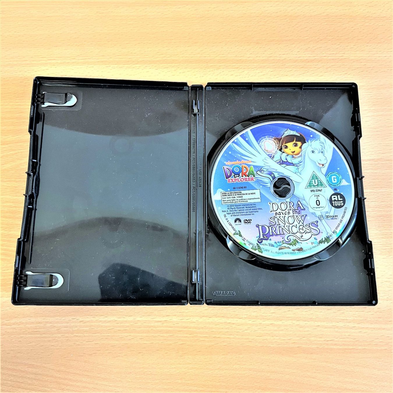 Tutti i DVDs: DVD - Dora - Dora rettet die Schneeprinzessin – Usato da Amlikon-Bissegg venduto da allerlei-versand 1