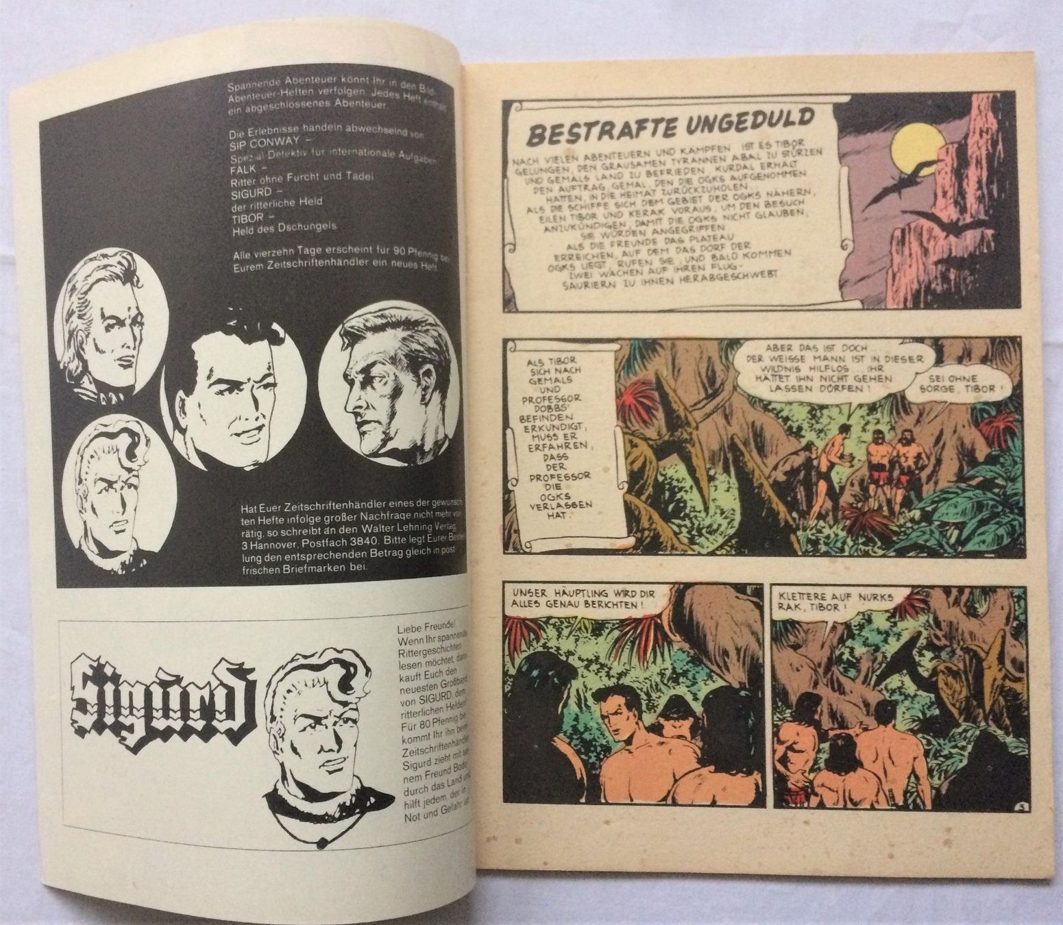Fumetti: TIBOR - HELD DES DSCHUNGELS - Nr.142 – Usato da Schaffhausen venduto da durruti 2