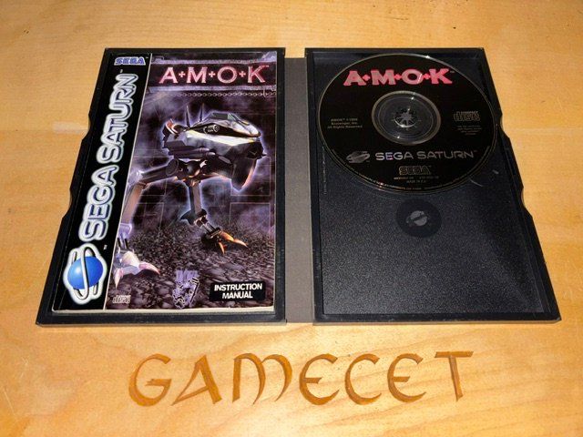 Sega Giochi: AMOK Sega Saturn shooter – Usato da Steinach venduto da Gamecet 1