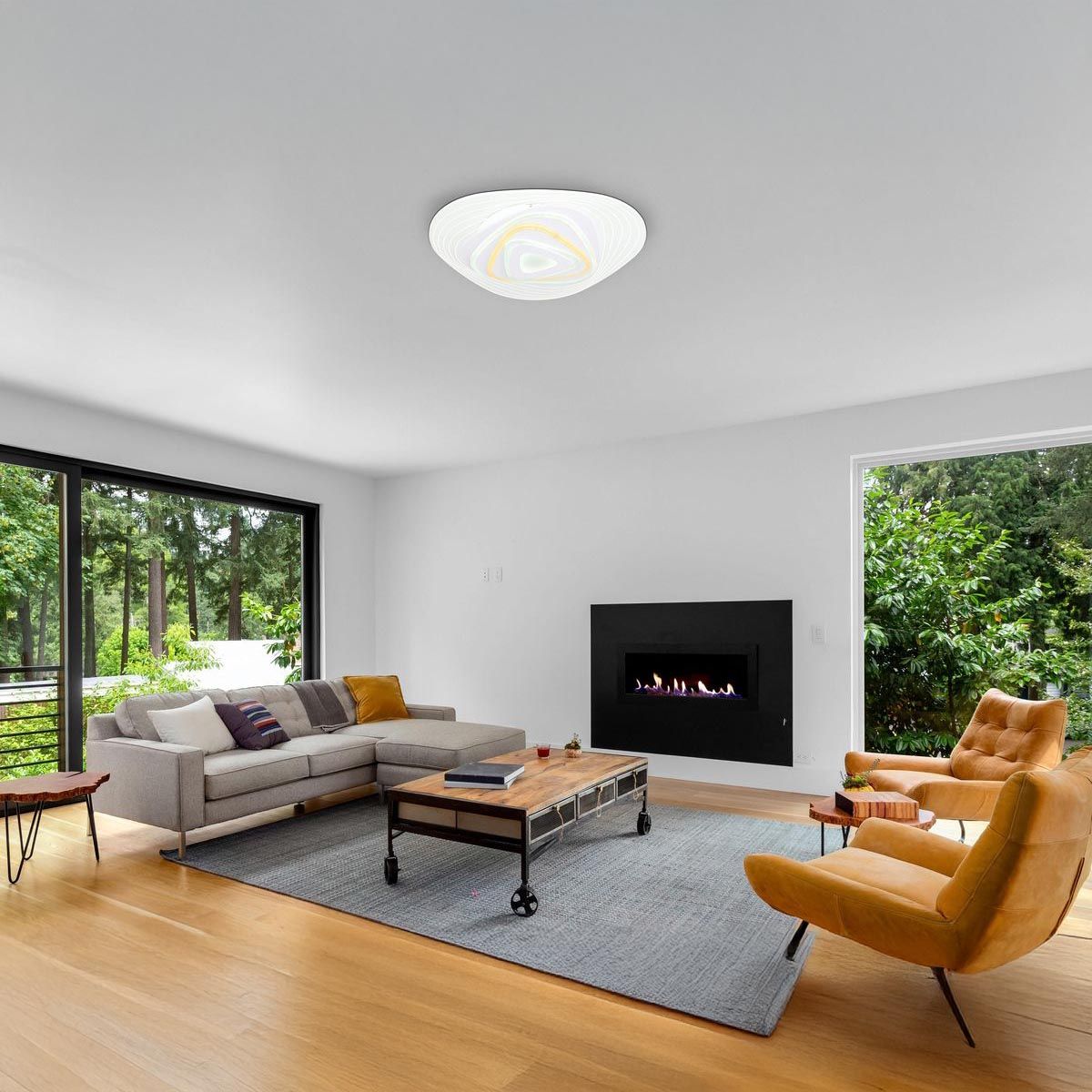 Lampadari & plafoniere: Smart LED Deckenleuchte, 50 cm x 49 cm – Nuovo (secondo la descrizione) da Kreuzlingen venduto da Smart-Light