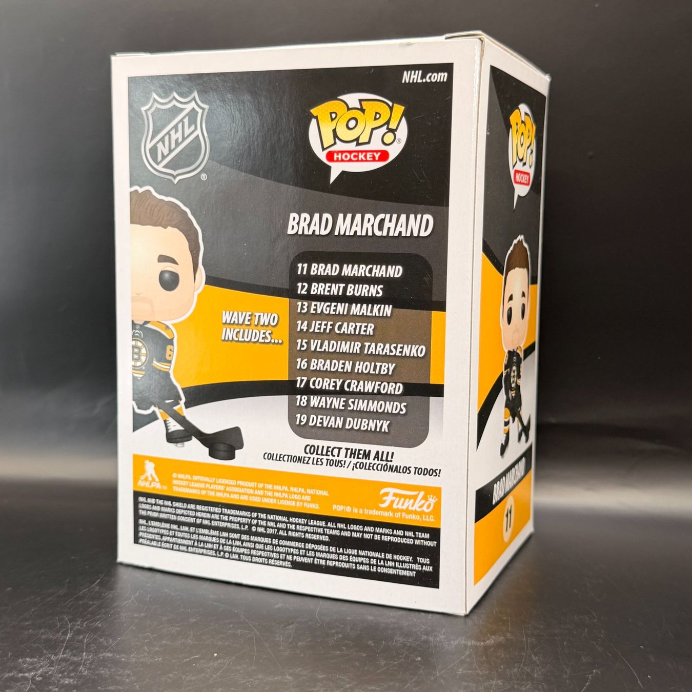 Funko Statuette: Funko Pop! NHL Brad Marchand 11 – Usato da Düdingen venduto da Nerdworld 1