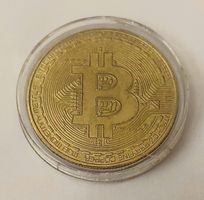 Gold Bitcoin Collectible Coin
