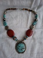 Collier bohème avec pendentif vintage