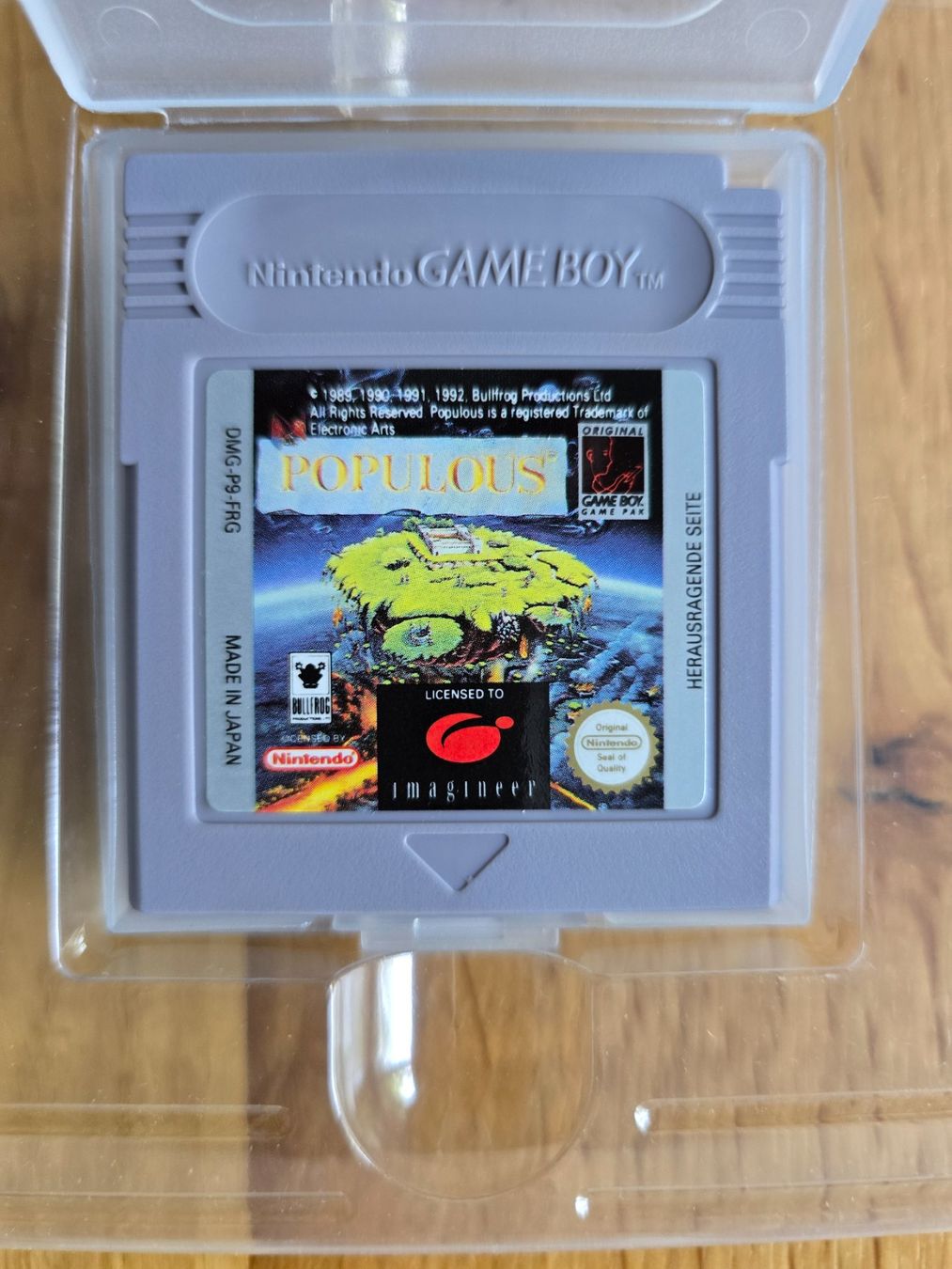Nintendo Giochi: Nintendo Gameboy/Populous/OVP – Usato da Sursee venduto da Elian91 1