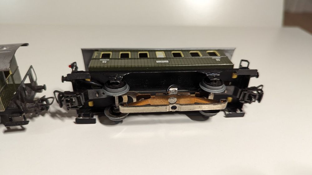 3x HO Modelleisenbahn Lampenpfosten - LED Beleuchtung Für Modellbau