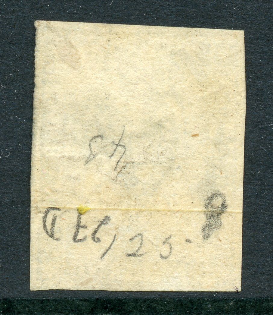 Alle Briefmarken: Zst 27 D Strubel Vevey - Attest Berra – Gebraucht aus Steffisburg von Charlamov 1