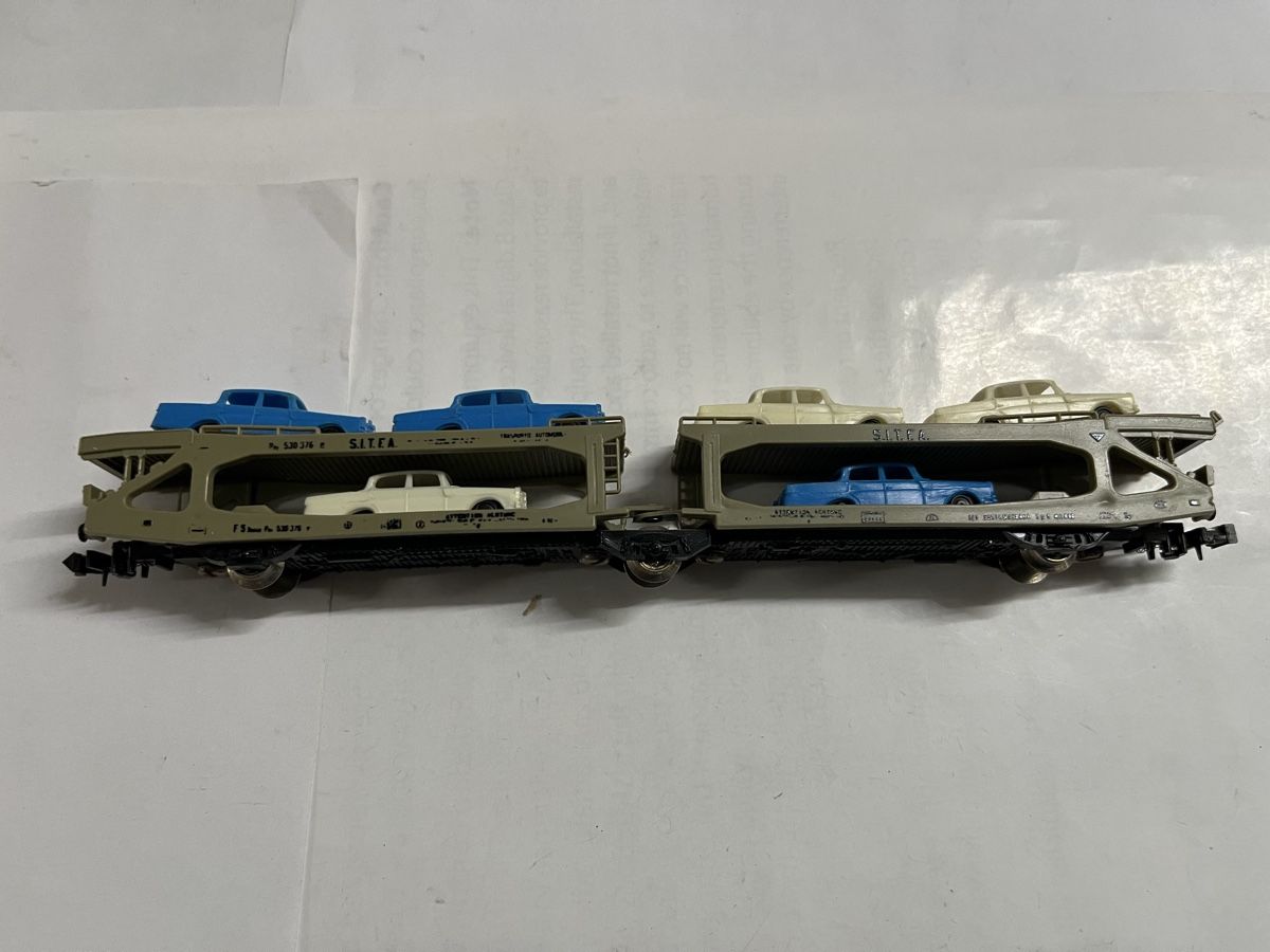 Lima Modellini di ferrovie: Wagon Transport de voituresLima N – Usato da Pont (Veveyse) venduto da Labiche0