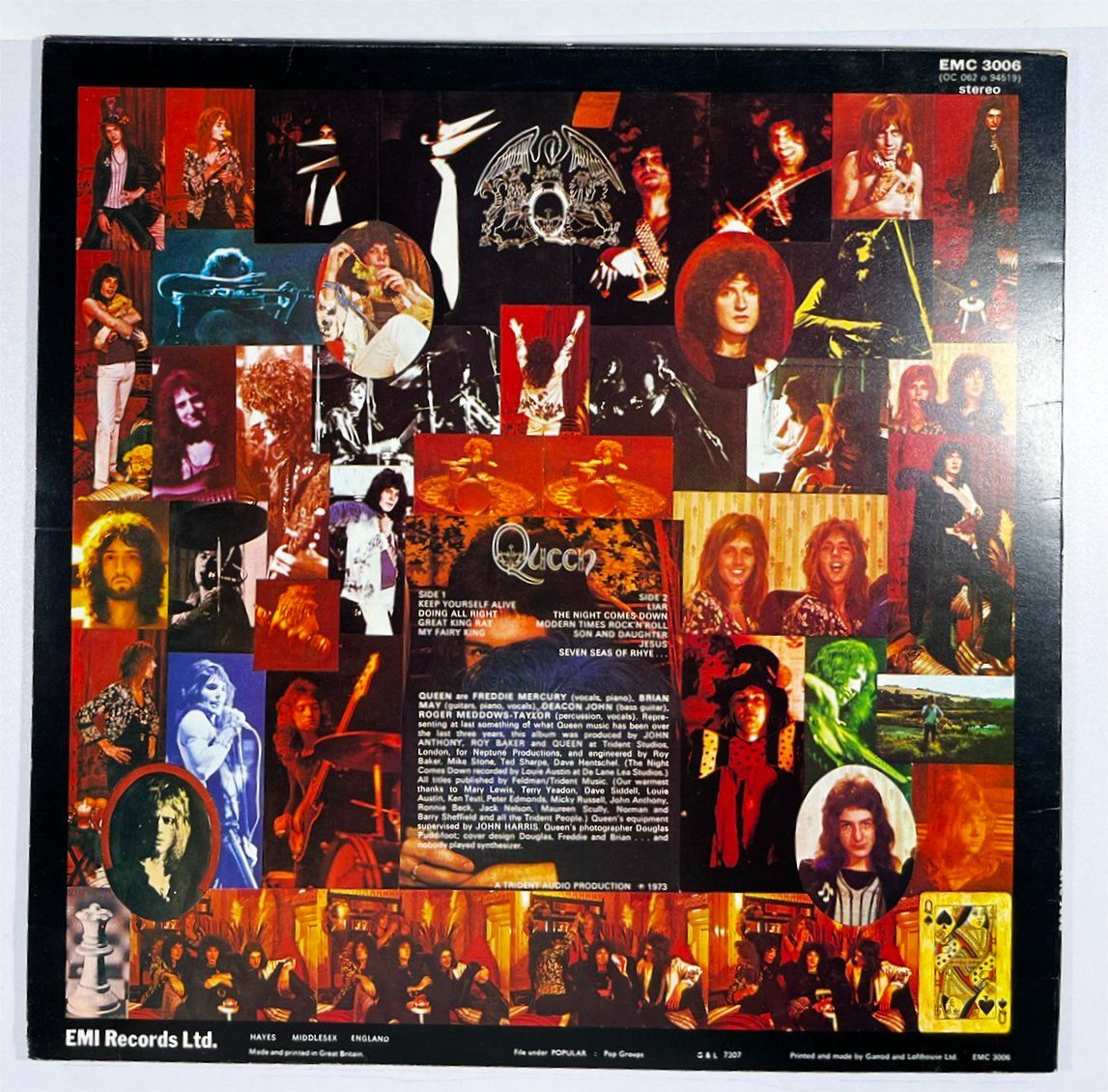Dischi in vinile: LP: QUEEN - Queen  (First release UK 1973!) – Nuovo (secondo la descrizione) da Frenkendorf venduto da Yard-Sale-2000 1