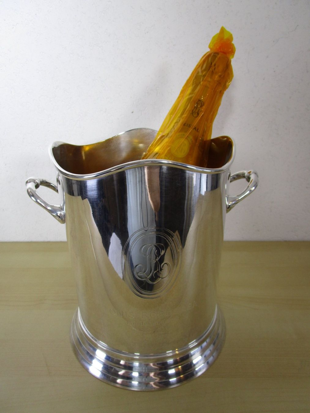 Louis Roederer Sonstiges: Louis Roederer massiver Champagner-Kühler versilbert – Gebraucht aus Eschenbach SG von brocovin 8