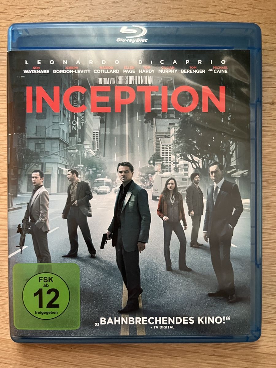 Tutti i DVDs: Inception Blu-ray von Christopher Nolan – Usato da Au ZH venduto da Blur.ay