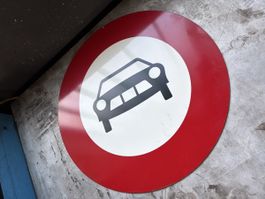 Auto Fahrverbot Schild 