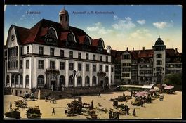 AK Herisau /Appenzell, Kantonalbank am Marktplatz