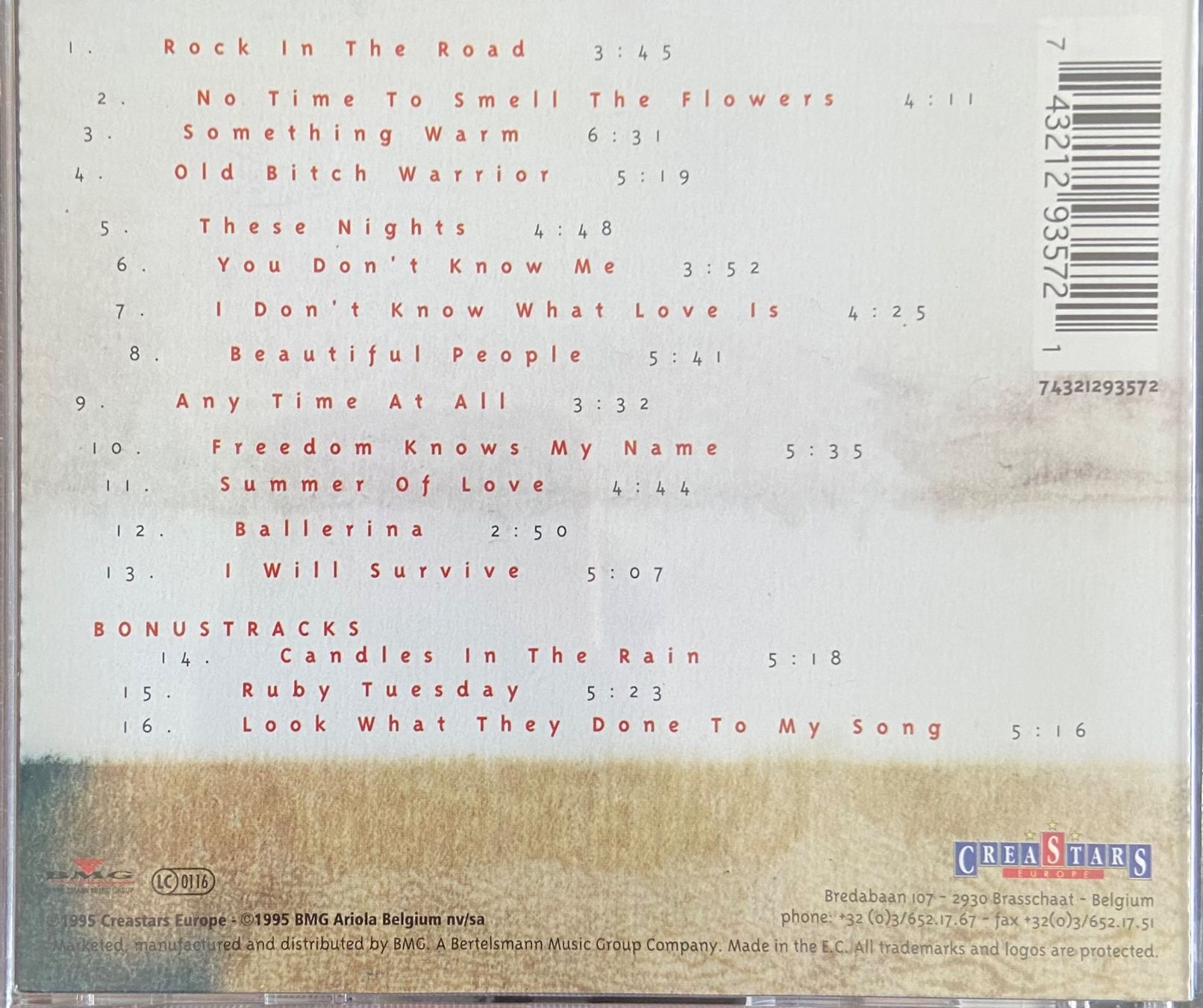 CD: Melanie CD Old Bitch Warrior • mit Bonustracks – Usato da Luzern venduto da Lycka 1