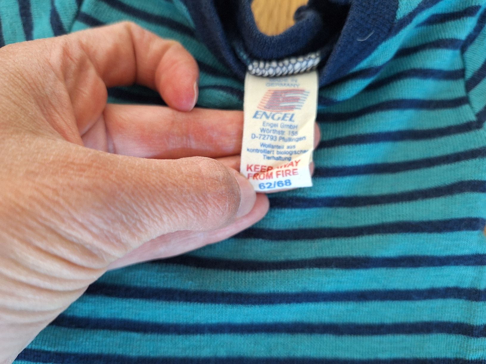 Camicie, Top & T-shirt: Wolle-Seide Oberteil / Shirt / Pulli Engel 56/62 – Usato da Bad Zurzach venduto da han_5znm 1