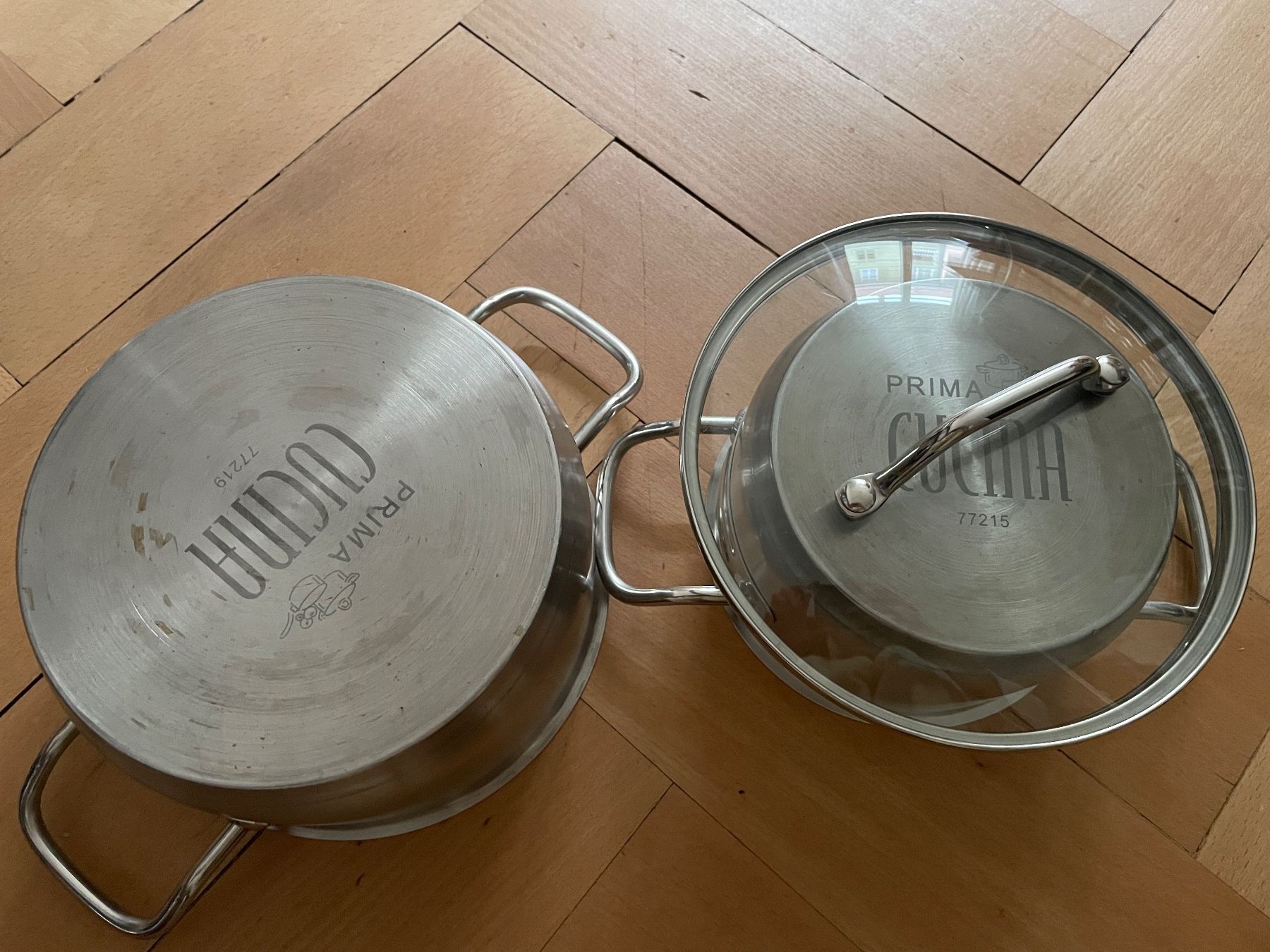 Töpfe: Prima Cucina Topfset, 2-teilig, Edelstahl – Gebraucht aus Zürich von ber_r6vw 3