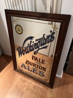Wunderschöner Vintage Spiegel Worthington's Ales