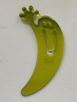 Koziol Lesezeichen Jimini transparent oliv Design Inci Mutlu