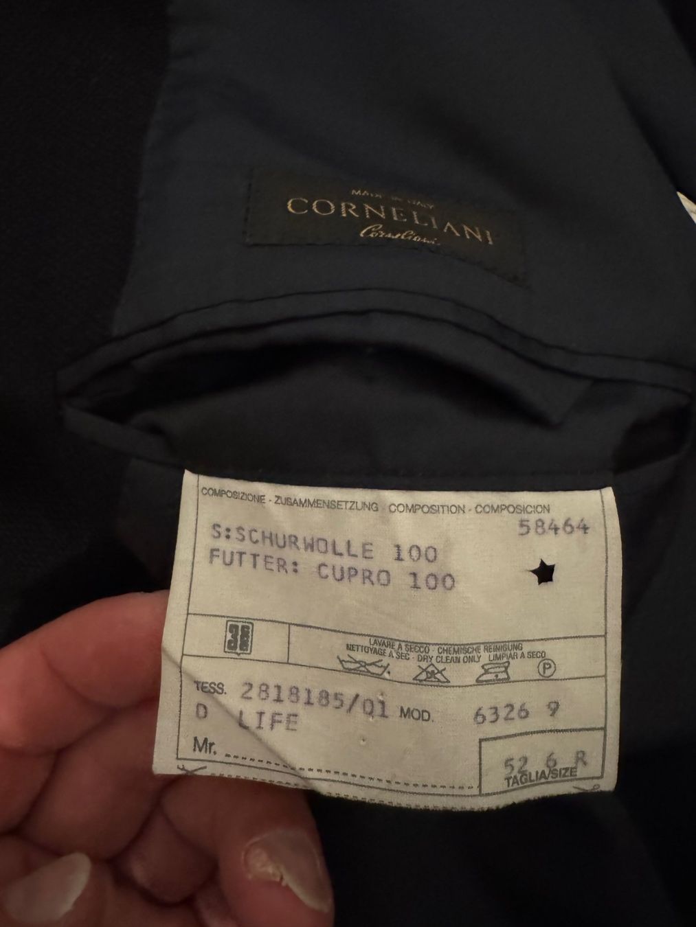 Corneliani Giacche: Blazer / Sakko Corneliani Gr. 52 – Usato da Staufen venduto da MARINTSUM 2
