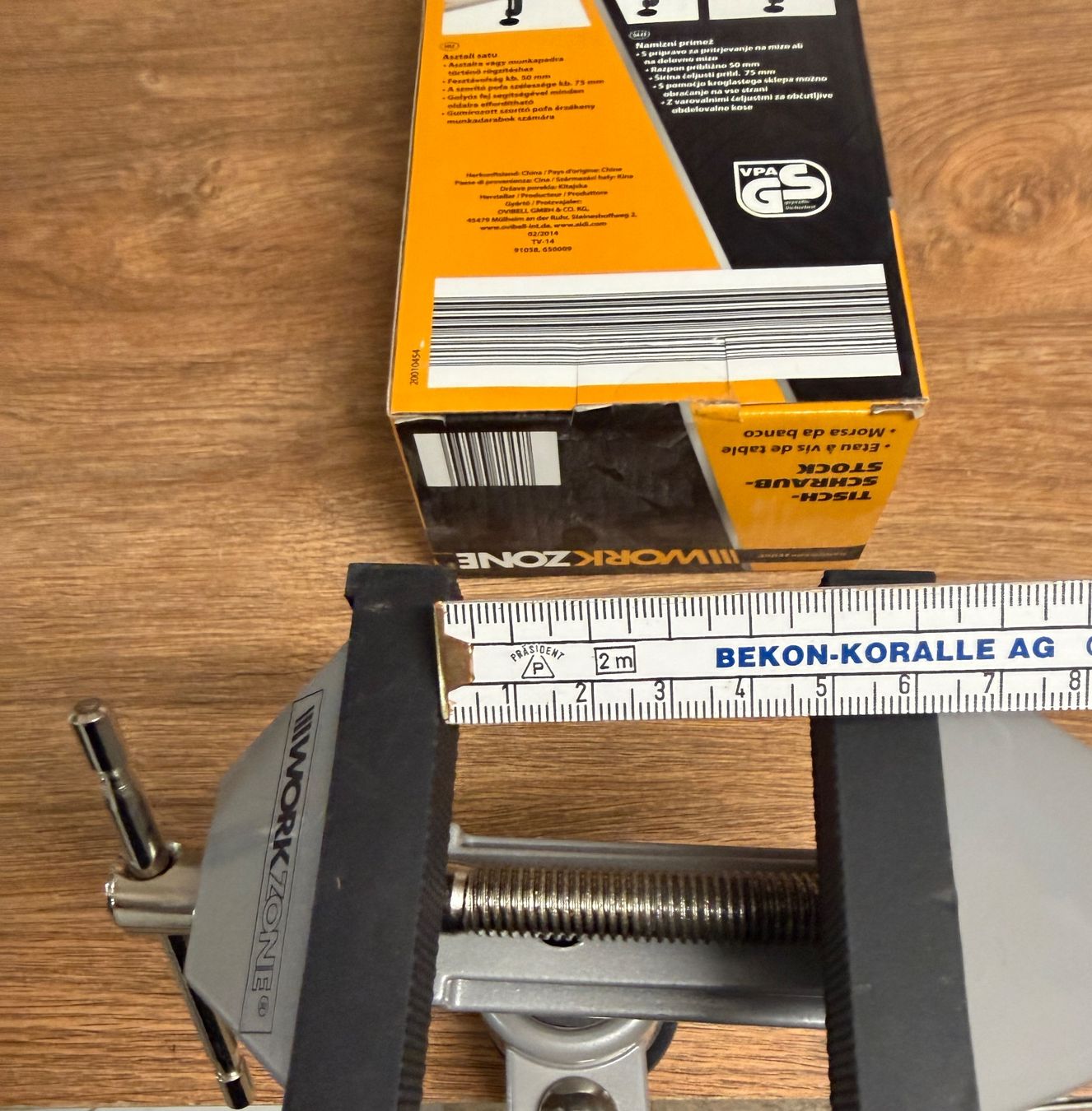 Tous les outils: Schraubstock, neu / Workzone Tisch- – Neuf avec emballage d'origine à Nussbaumen AG par olitech5415 3
