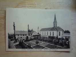 Institut Heilig Kreuz bei Cham - Kirche und Anlagen, 9.V.22