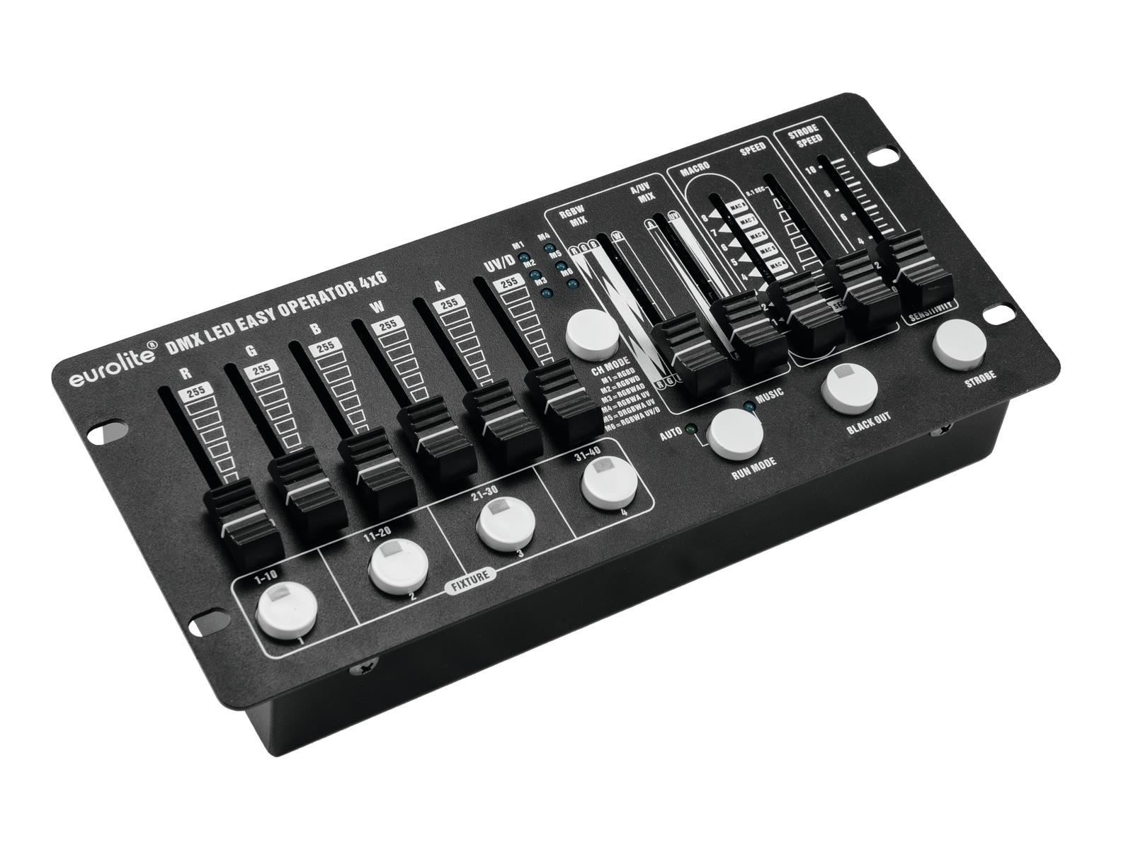 Console di mixaggio: EUROLITE DMX LED EASY Operator 4x6 – Nuovo e nell'imballaggio originale da Däniken SO venduto da Profog1 1