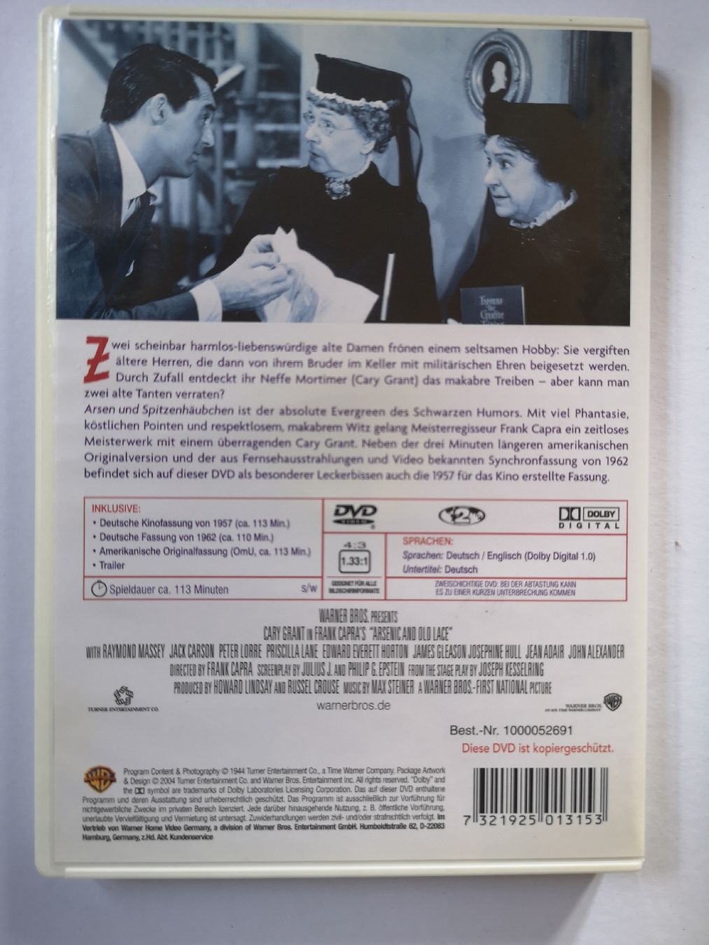 Tutti i DVDs: Arsen und Spitzenhäubchen – Usato da Tann venduto da Veebee6 1