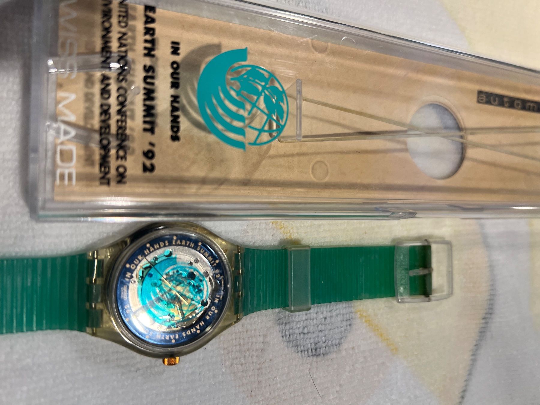 Swatch Uhren: Montre Swatch automatique Earth Summit – Neu (gemäss Beschreibung) aus Sergey von Mascotte00 2