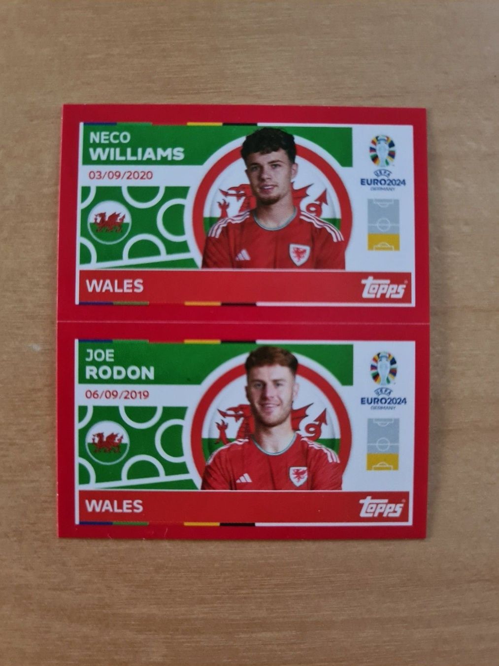 Topps Carte collezionabili: Topps EURO 2024 Sticker WAL 4 / WAL 5 – Usato da Oberwil BL venduto da Spieltopia