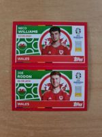 Topps EURO 2024 Sticker WAL 4 / WAL 5