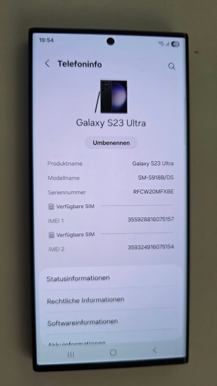 Samsung Telefoni cellulari / Smartphones: SAMSUNG Galaxy S23 Ultra – Usato da Adliswil venduto da Pc_service 3