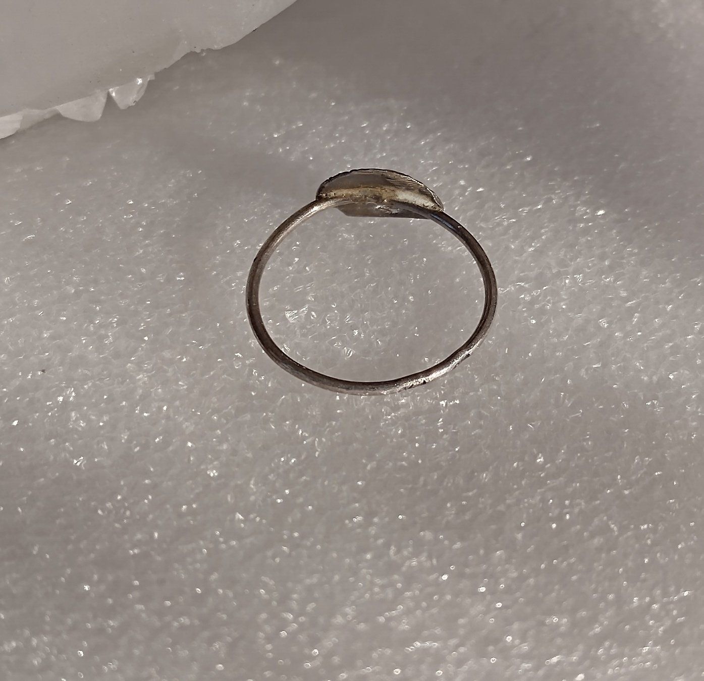 Anelli: SOMMERLICHER RING MIT MUSCHEL IN SILBER 925 – Usato da Romanshorn venduto da Stubsinator 1