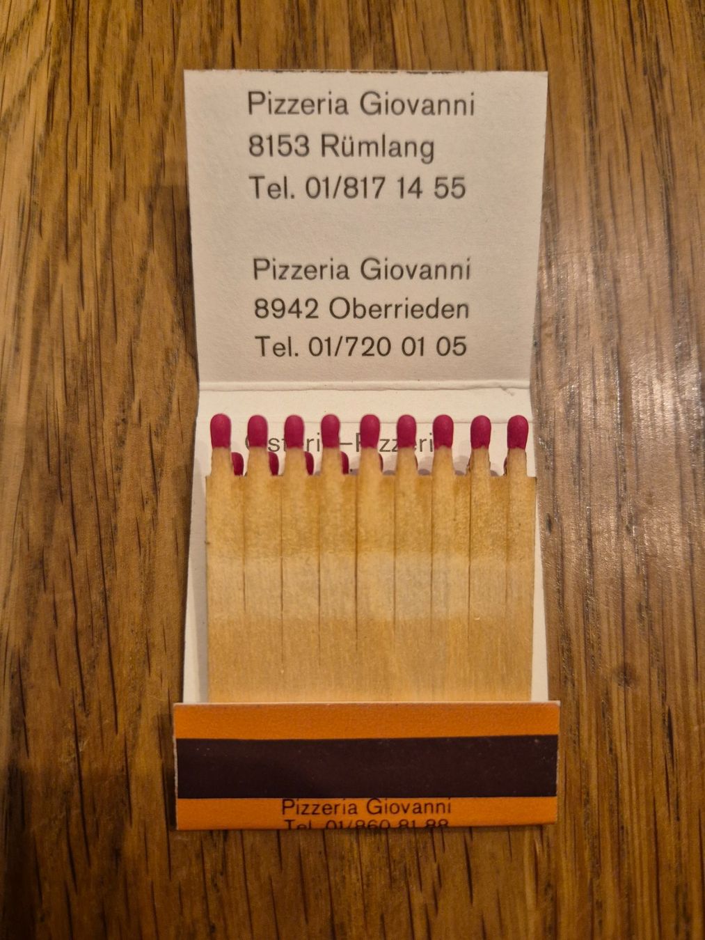 Accendini: Büli-Pub Let's go Streichhölzer – Usato da Winkel venduto da Heuresis 2