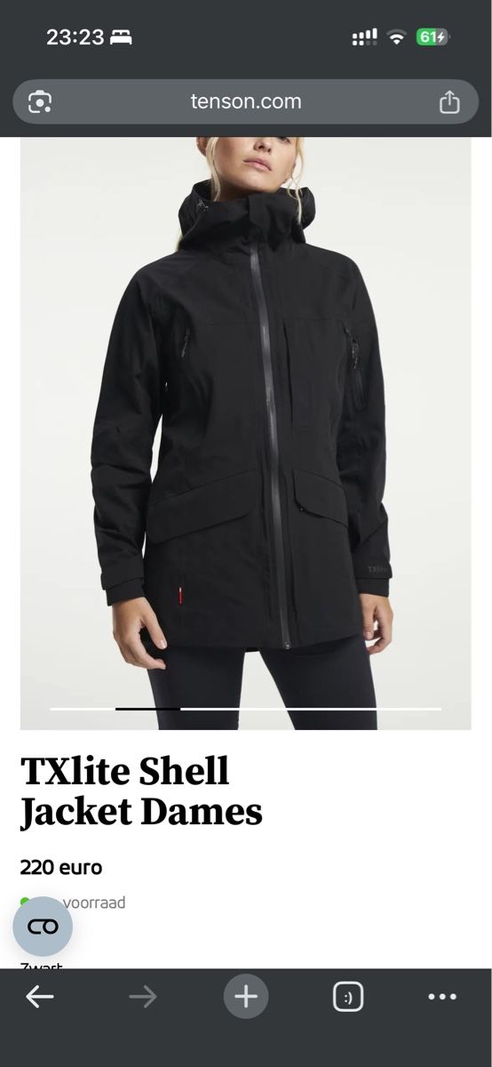 Giacche: Tenson TXlite Shell Jacket, XS, Black - New with Tags! – Nuovo e nell'imballaggio originale da Zürich venduto da hak_5sm5 1